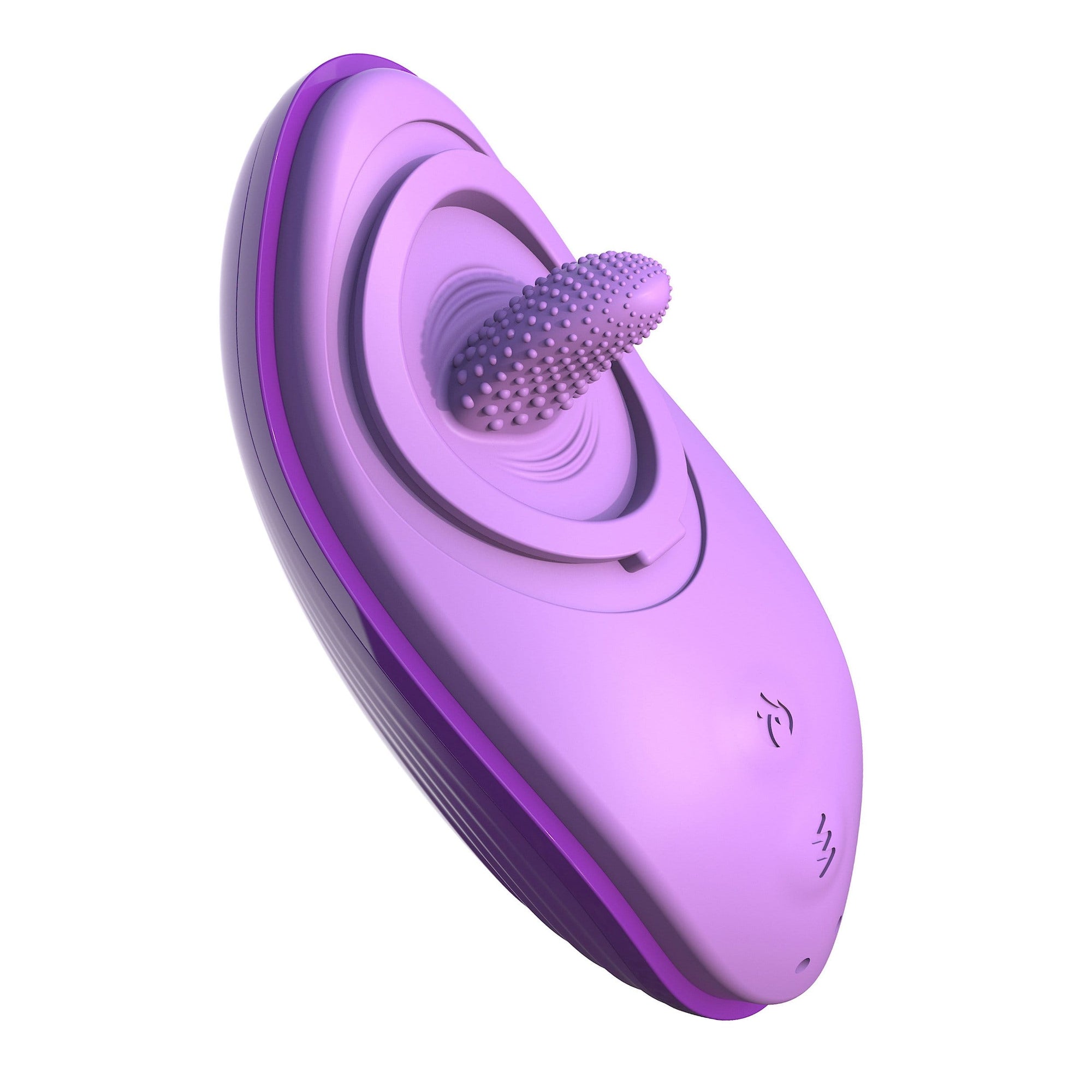 Pipedream - Fantasy For Her Her Silicone Fun Tongue Clit Massager (Purple) Clit Massager (Vibration) Rechargeable 319754089 CherryAffairs