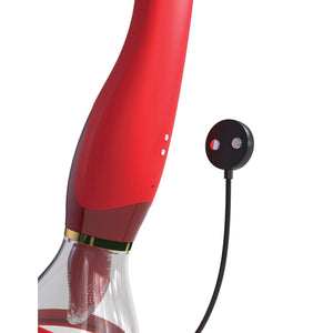 Pipedream - Fantasy For Her Ultimate Pleasure 24K Gold Luxury Edition Clit Massager (Red) Clit Massager (Vibration) Rechargeable 603912762334 CherryAffairs