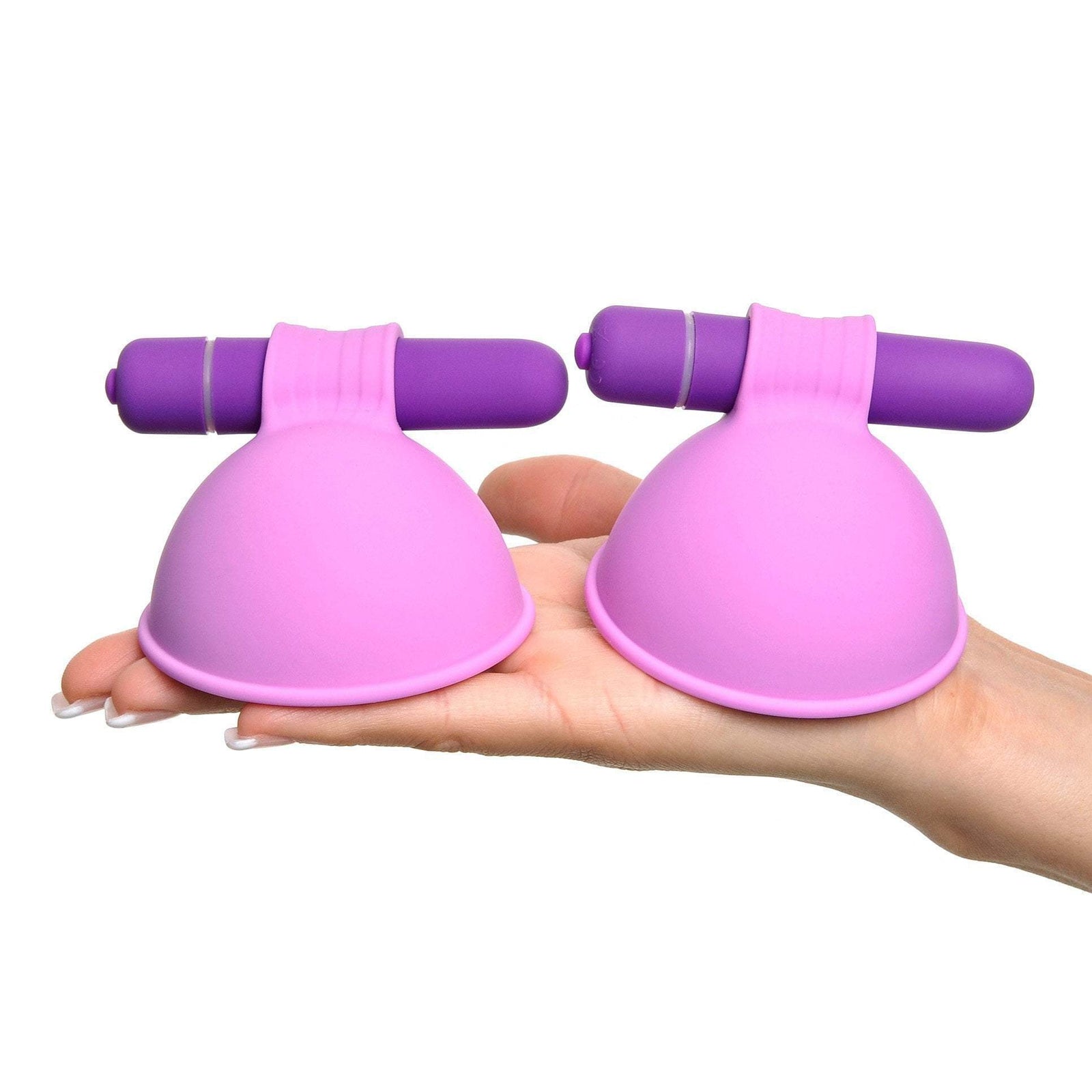 Pipedream - Fantasy For Her Vibrating Breast Suck-Hers Nipple Pump (Purple) Nipple Pumps (Non Vibration)