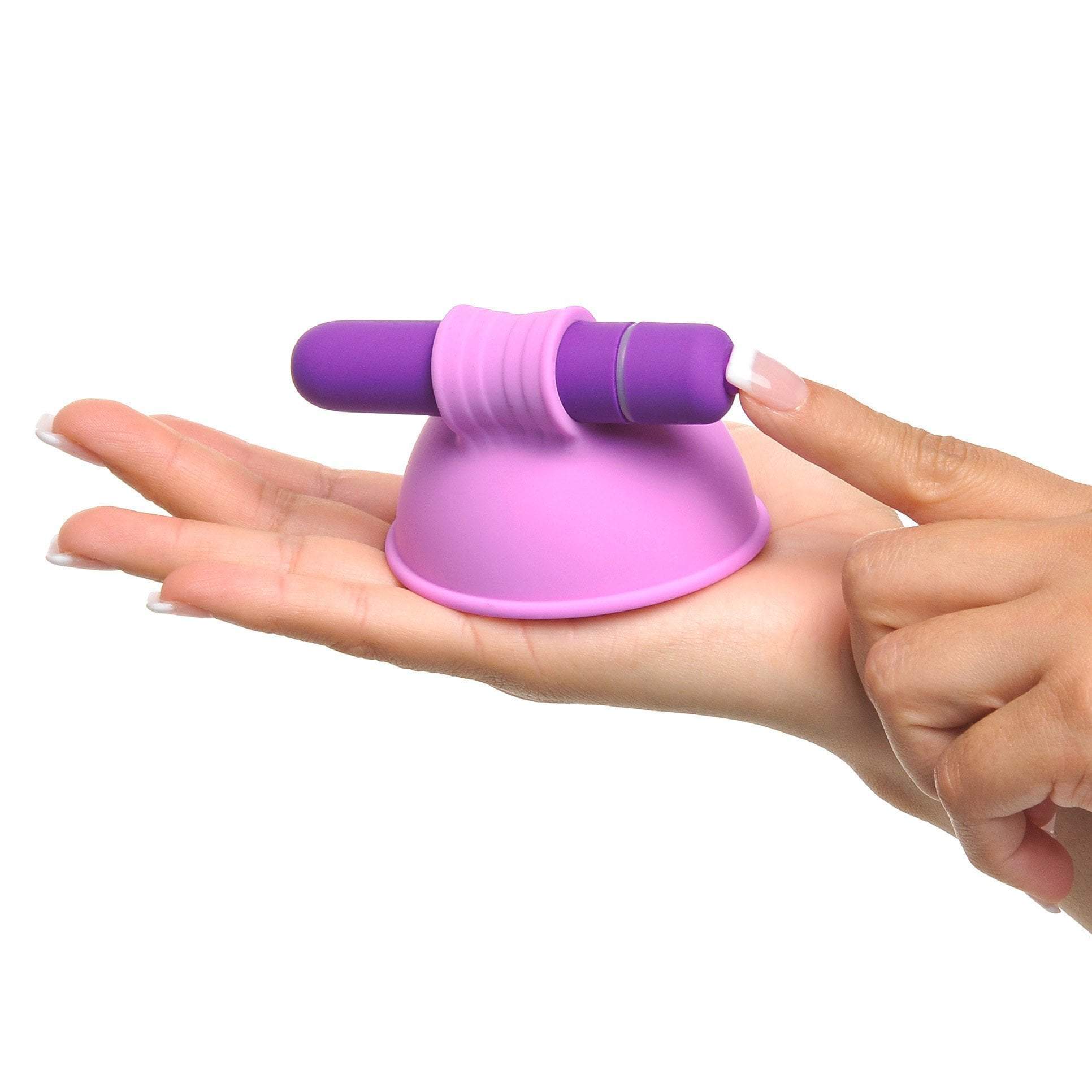 Pipedream - Fantasy For Her Vibrating Breast Suck-Hers Nipple Pump (Purple) Nipple Pumps (Non Vibration)