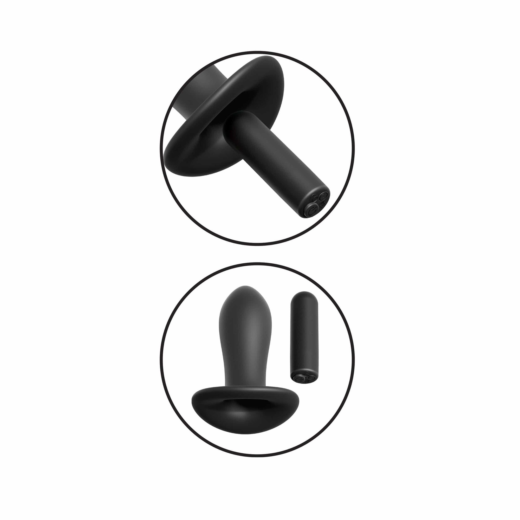 Pipedream - Fetish Fantasy Series 10 Function Remote Fantasy Panty (Black) Panties Massager Remote Control (Vibration) Rechargeable 324161137 CherryAffairs