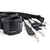 Pipedream - Fetish Fantasy Series Cuff and Tether Set (Black) Bed Restraint 319754124 CherryAffairs