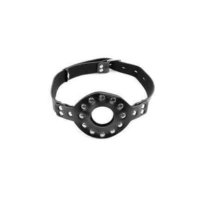 Pipedream - Fetish Fantasy Series Deluxe Ball Gag with Dildo (Black) Strap On with Dildo for Reverse Insertion (Non Vibration) 603912255003 CherryAffairs