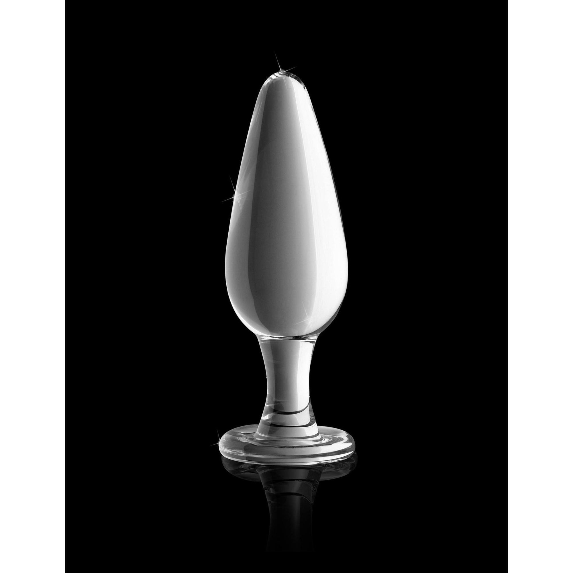 Pipedream - Icicles No. 26 (Clear) Glass Anal Plug (Non Vibration) - CherryAffairs Singapore