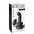 Pipedream - Icicles No. 84 Remote Control  Rechargeable Anal Plug (Black) Remote Control Anal Plug (Vibration) Rechargeable 603912766264 CherryAffairs