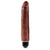 Pipedream - King Cock 10" Vibrating Stiffy Cock (Brown) Non Realistic Dildo w/o suction cup (Vibration) Non Rechargeable - CherryAffairs Singapore