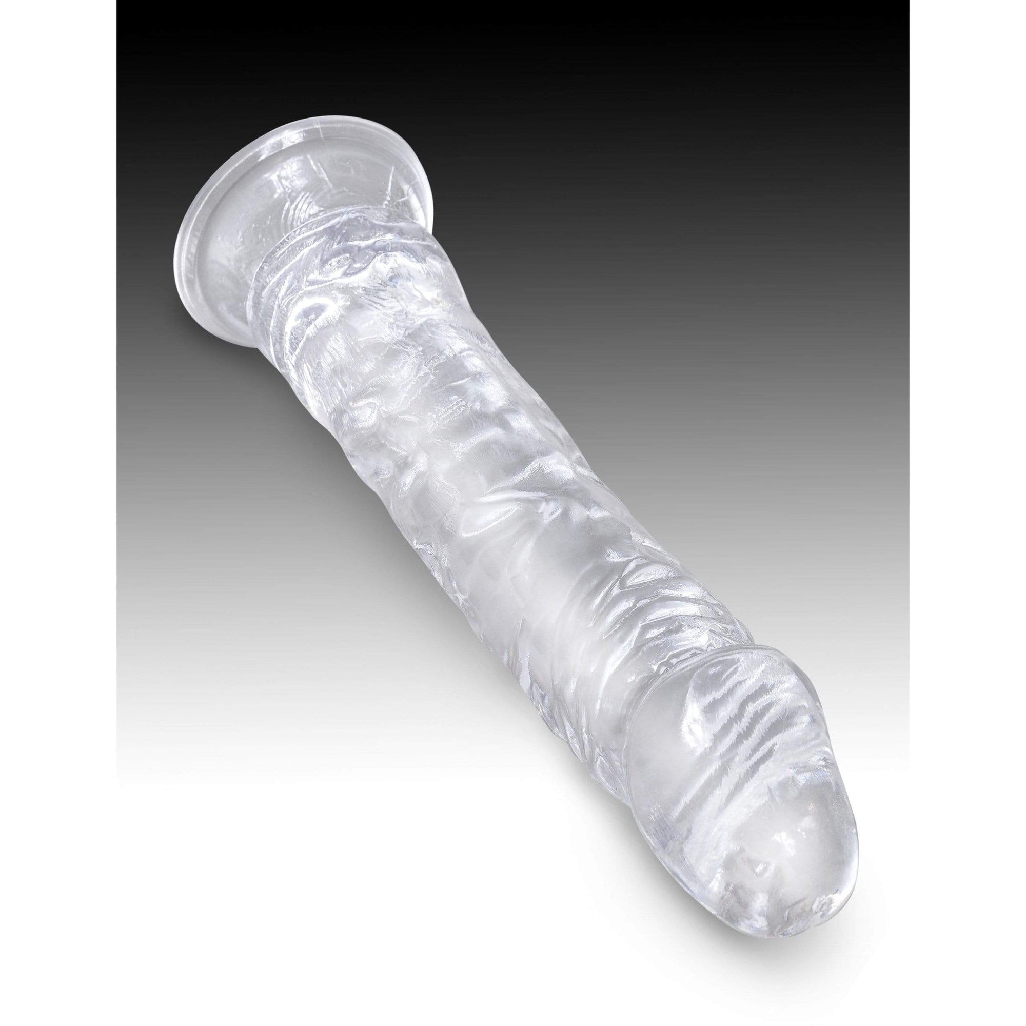 Pipedream - King Cock Clear Cock Dildo 8" (Clear) Realistic Dildo with suction cup (Non Vibration) 603912759013 CherryAffairs
