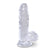 Pipedream - King Cock Clear Cock with Balls 5" (Clear) Realistic Dildo with suction cup (Non Vibration) 603912758818 CherryAffairs