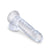 Pipedream - King Cock Clear Cock with Balls  Dildo 7" (Clear) Realistic Dildo with suction cup (Non Vibration) 603912758849 CherryAffairs