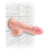 Pipedream - King Cock Plus Triple Density Cock with Balls 7.5" (Beige) Realistic Dildo with suction cup (Non Vibration) 319766959 CherryAffairs