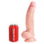 Pipedream - King Cock Plus Triple Density Cock with Balls 8" (Beige) Realistic Dildo with suction cup (Non Vibration) 319762471 CherryAffairs