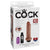 Pipedream - King Cock Squirting Cock 6" (Brown) Realistic Dildo w/o suction cup (Non Vibration) 603912753332 CherryAffairs