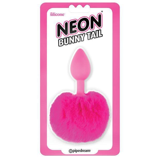 Pipedream - Neon Bunny Tail Anal Plug (Pink) Anal Plug (Non Vibration)