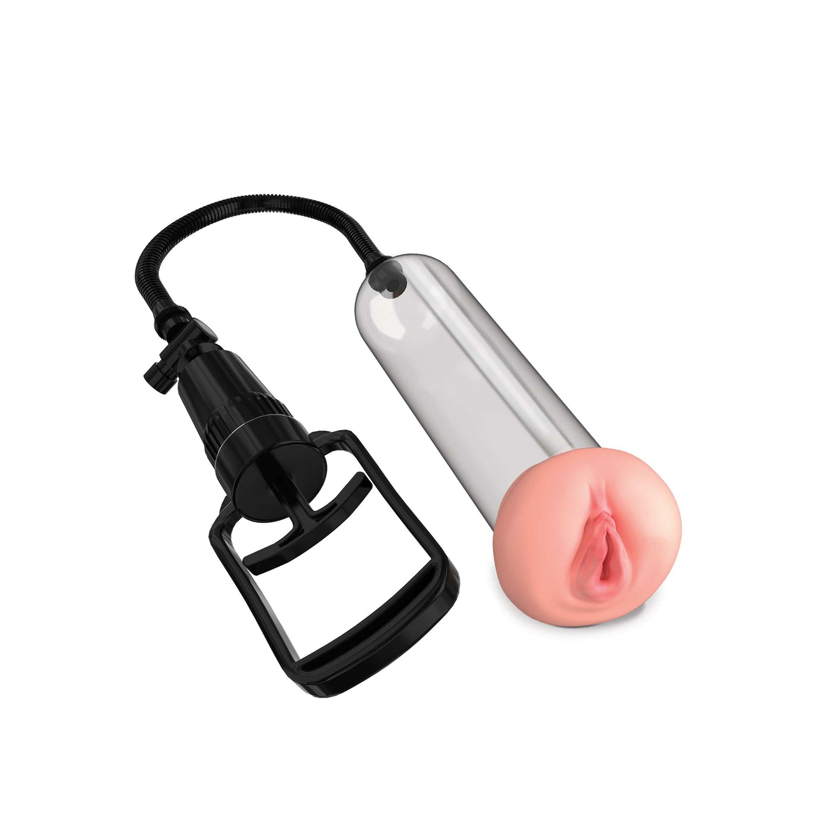 Pipedream - Pump Worx Beginner's Pussy Pump (Clear) Penis Pump (Non Vibration) 603912342871 CherryAffairs