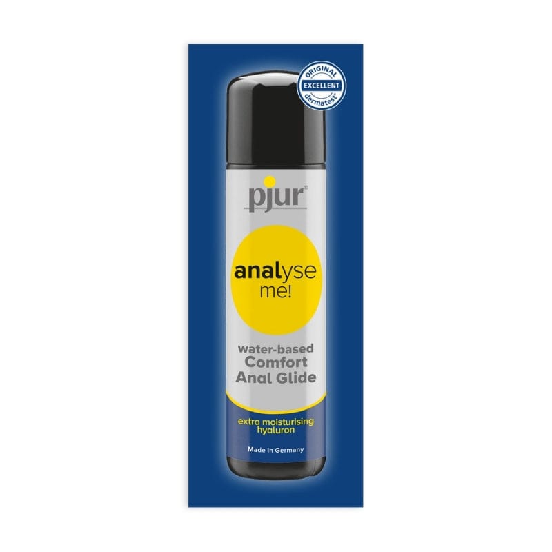 Pjur - Analyse Me! Comfort Water Anal Glide Lubricant Sachet 2ml Anal Lube CherryAffairs