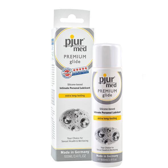 Pjur - Med Premium Glide Extra Long Lasting Silicone Based Lubricant 100 ml Lube (Silicone Based)