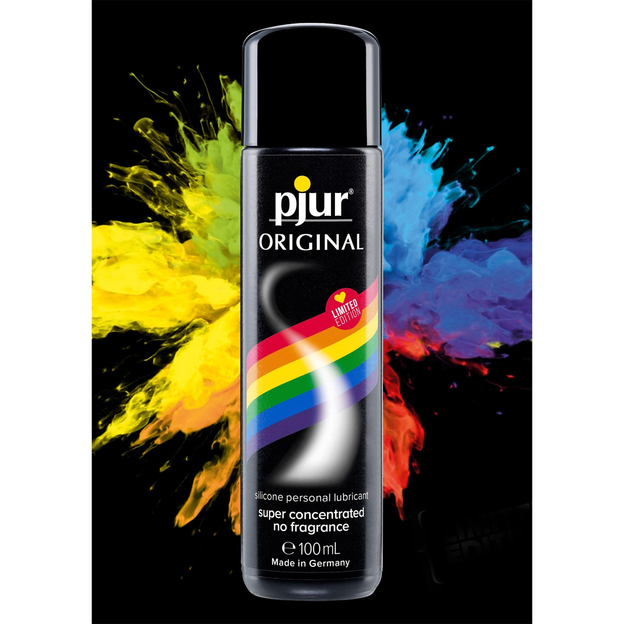 Pjur - Original Rainbow Silicone Lubricant 100ml Lube (Silicone Based) 827160114916 CherryAffairs