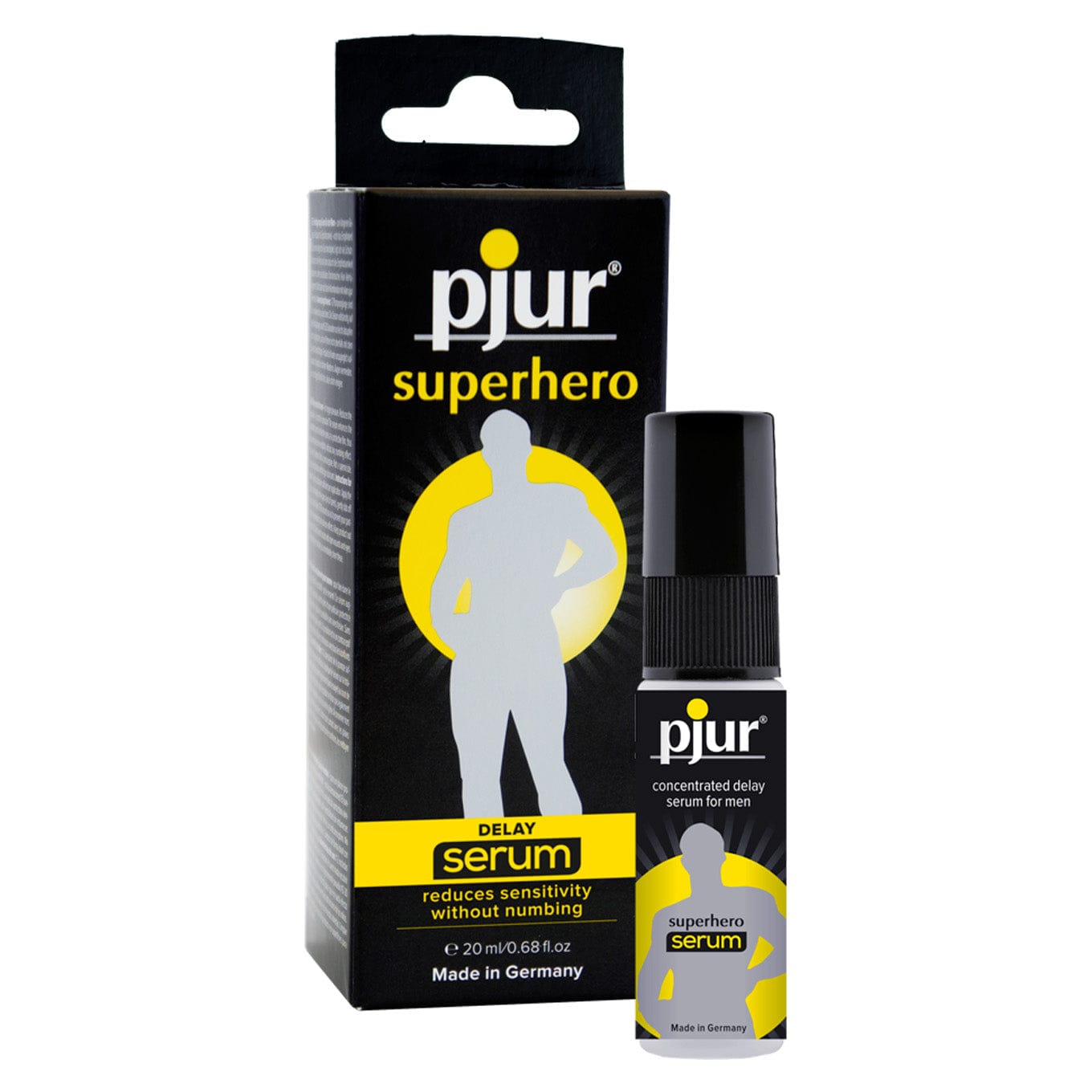 Pjur - Superhero Delay Serum 20ml Delayer 827160110871 CherryAffairs