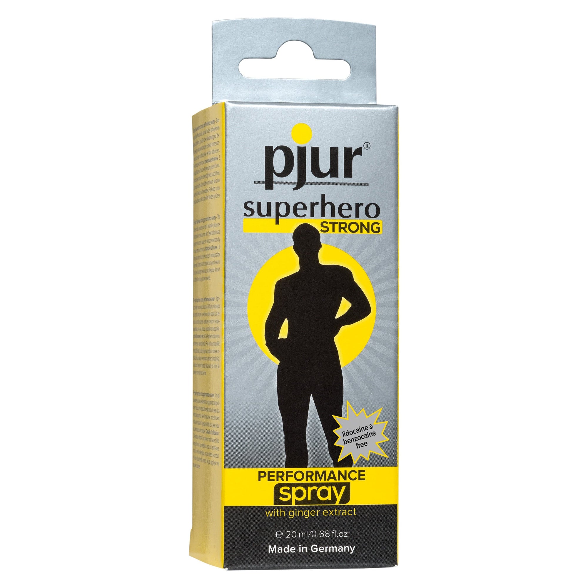 Pjur - Superhero Strong Performance  Delayer Spray 20ml Delayer 827160113131 CherryAffairs