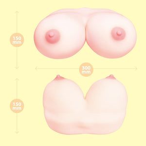PPP - Gyugyutto Boobs Breast Masturbator Onahole 2.4kg (Beige) Masturbator Breast (Non Vibration) 4580279018525 CherryAffairs