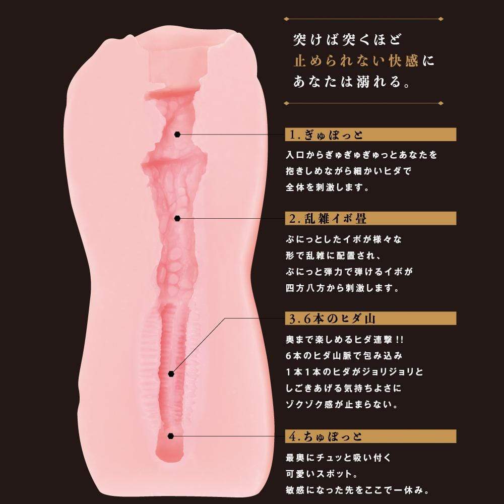 PPP - Hard Line Onahole (Beige) Masturbator Vagina (Non Vibration)