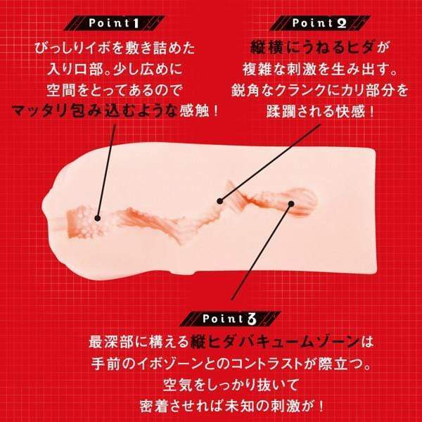 PPP - Near Future Kunoichi Adventure Taimanin Asagi 3 Onahole (Beige) Masturbator Vagina (Non Vibration)