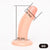 PPP - Purifying Beginner's Dildo with Suction Cup 4" (Beige) Realistic Dildo with suction cup (Vibration) Non Rechargeable - CherryAffairs Singapore