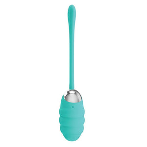 Pretty Love - Franklin Silicone Remote Egg Vibrator (Turquoise) Wireless Remote Control Egg (Vibration) Rechargeable 6959532323153 CherryAffairs