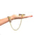 Rianne S - Icons Diamond Handcuffs Liz (Gold) Hand/Leg Cuffs 8717903273869 CherryAffairs