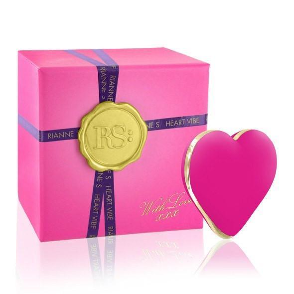 Rianne S - Icons Heart Discreet Vibe (Pink) Discreet Toys - CherryAffairs Singapore