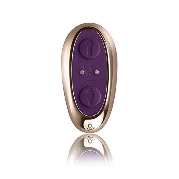RocksOff - Cocktail Remote Control Dual Motored Couple's Toy (Burgundy) Couple's Massager (Vibration) Rechargeable 811041014594 CherryAffairs