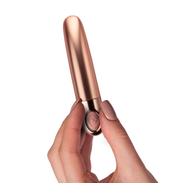 Rocksoff - Ellipse Sensual Harmony Bullet Vibrator (Metallic Dusk Pink) Bullet (Vibration) Non Rechargeable 621233836 CherryAffairs