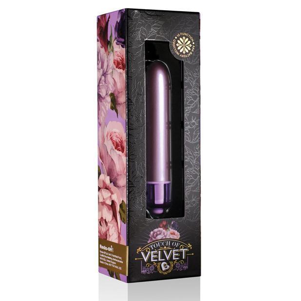 RocksOff - Touch of Velvet Bullet Vibrator (Purple) Bullet (Vibration) Non Rechargeable Singapore
