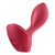 Satisfyer - Backdoor Lover Prostate Massager (Red) Prostate Massager (Vibration) Rechargeable 4061504004174 CherryAffairs