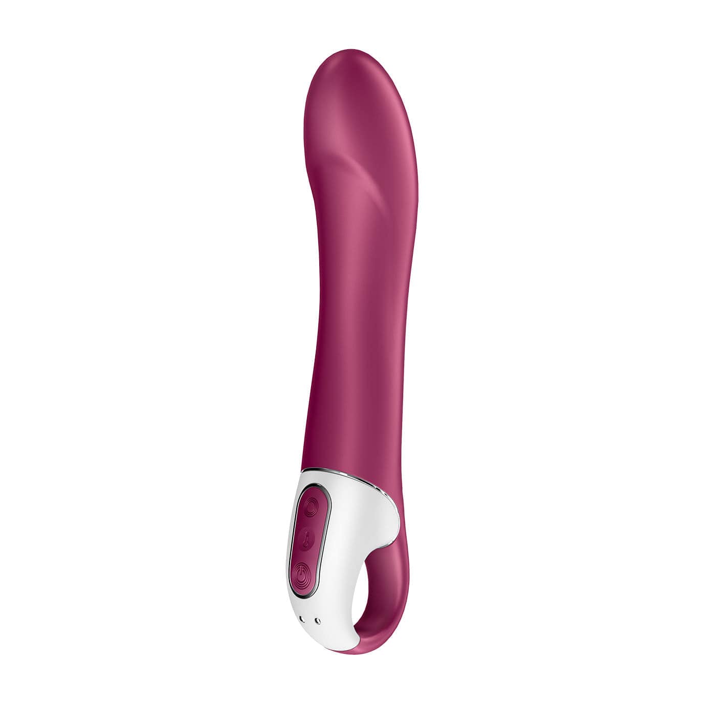 Satisfyer - Big Heat G Spot Vibrator (Pink) G Spot Dildo (Vibration) Rechargeable 4061504001623 CherryAffairs