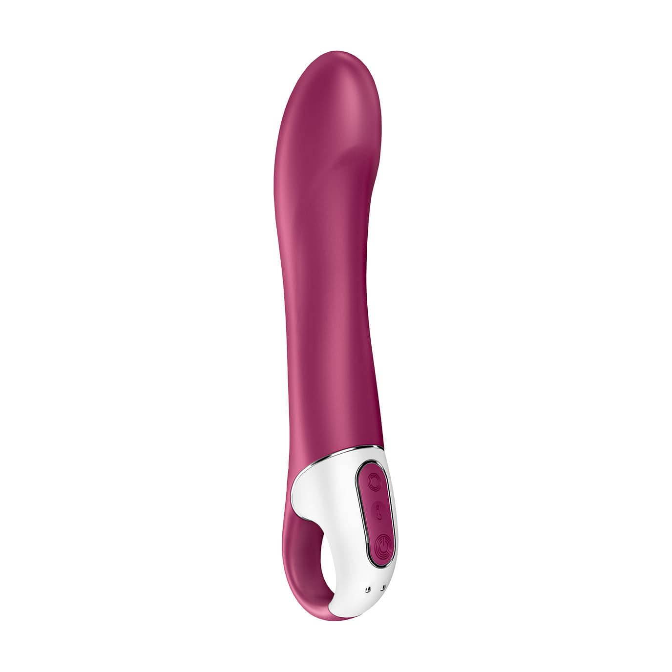 Satisfyer - Big Heat G Spot Vibrator (Pink) G Spot Dildo (Vibration) Rechargeable 4061504001623 CherryAffairs