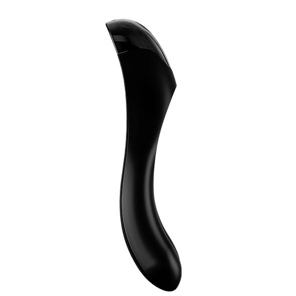 Satisfyer - Candy Cane Finger Vibrator (Black) Clit Massager (Vibration) Rechargeable 4061504004136 CherryAffairs