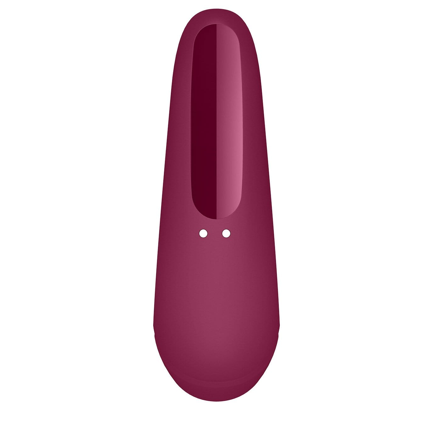 Satisfyer - Curvy 1+ App-Controlled Air Pulse Stimulator Vibrator (Rose Red) Clit Massager (Vibration) Rechargeable 289885089 CherryAffairs