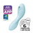 Satisfyer - Curvy App-Controlled Trinity 5 Clitoral Air Stimulator Vibrator (Light Blue) Clit Massager (Vibration) Rechargeable 4061504036564 CherryAffairs