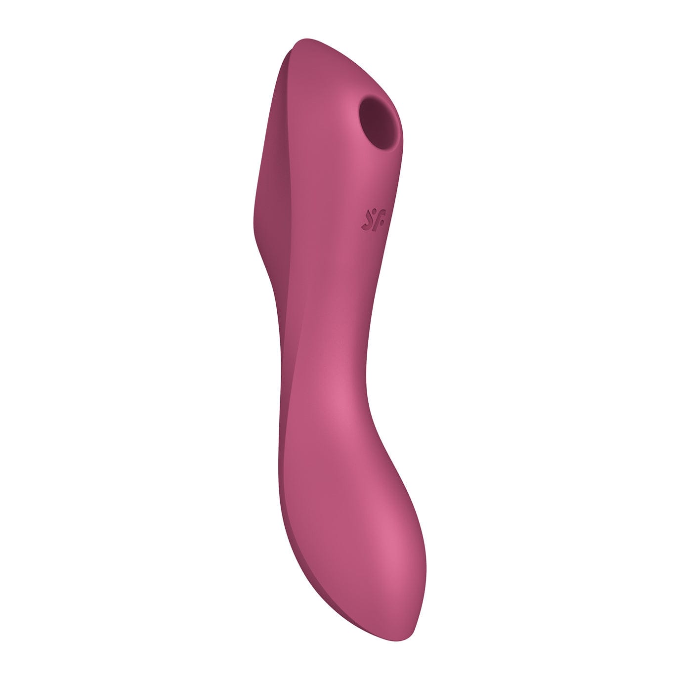 Satisfyer - Curvy Trinity 3 Insertable G-Spot Clitoral Air Stimulator Vibrator (Pink) G Spot Dildo (Vibration) Rechargeable 575429391 CherryAffairs