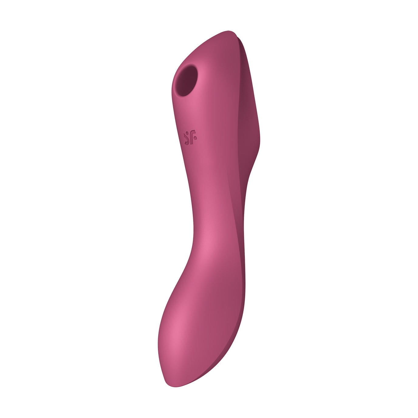 Satisfyer - Curvy Trinity 3 Insertable G-Spot Clitoral Air Stimulator Vibrator (Pink) G Spot Dildo (Vibration) Rechargeable 575429391 CherryAffairs