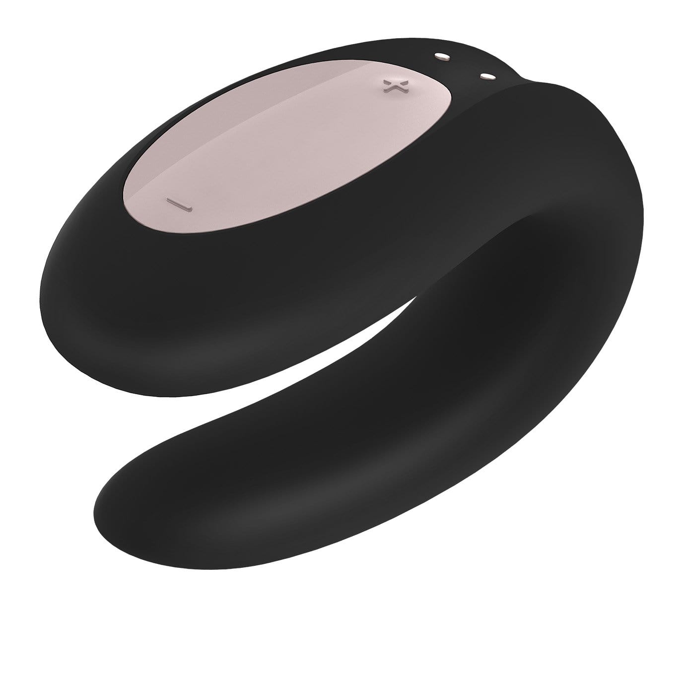 Satisfyer - Double Joy App-Controlled Partner Vibrator (Black) Couple's Massager (Vibration) Rechargeable 289883114 CherryAffairs
