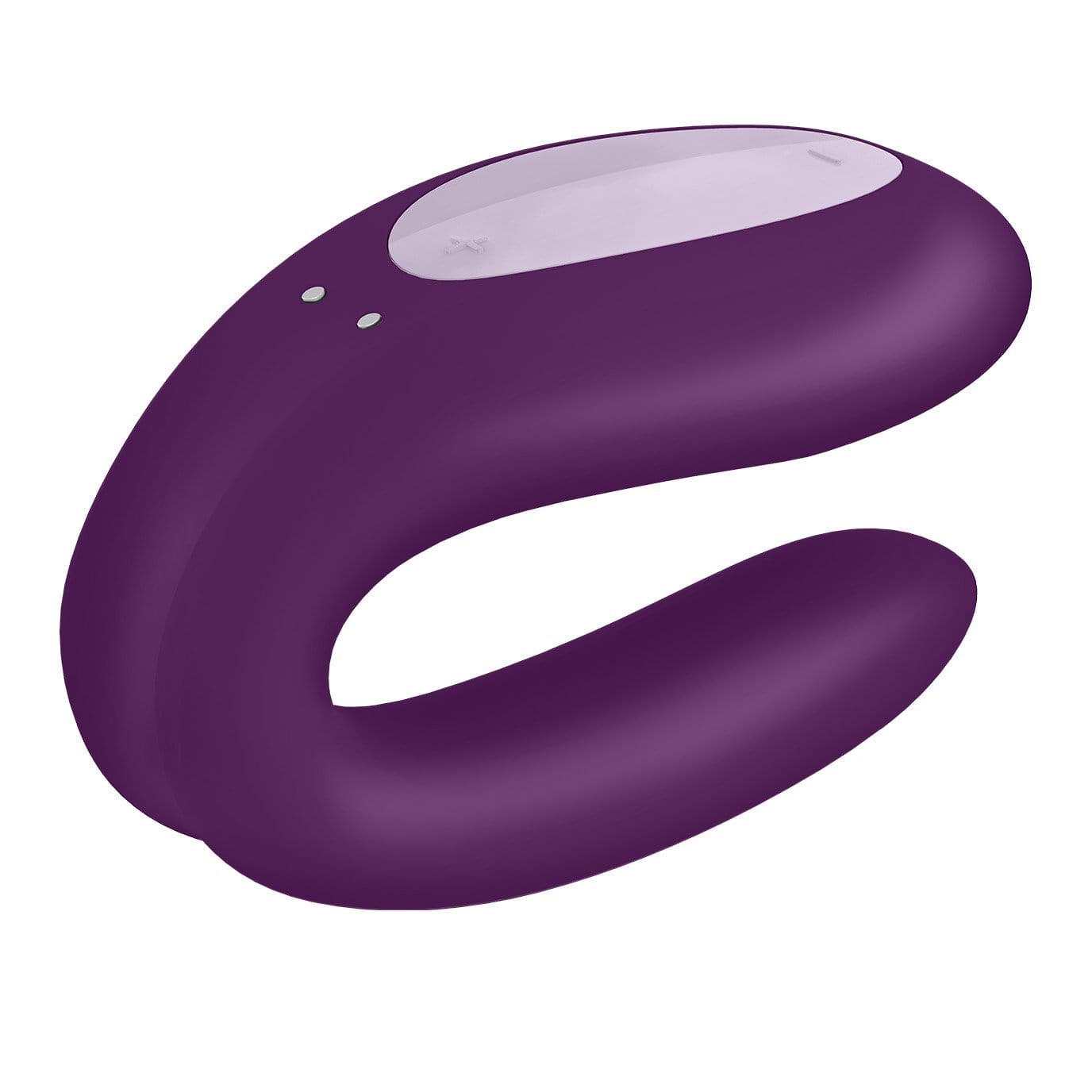 Satisfyer - Double Joy App-Controlled Partner Vibrator (Violet) Couple's Massager (Vibration) Rechargeable 289883024 CherryAffairs