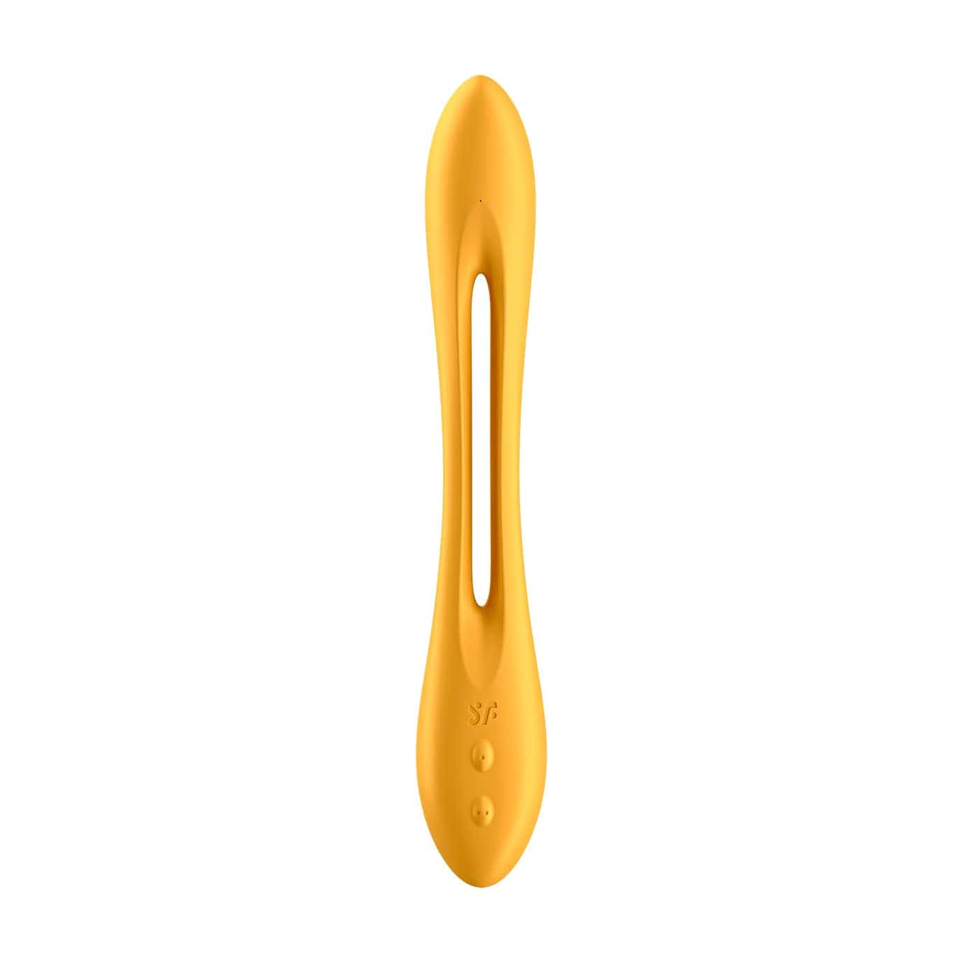 Satisfyer - Elastic Joy Flexible Multi Vibrator (Dark Yellow) G Spot Dildo (Vibration) Rechargeable 4061504007588 CherryAffairs