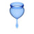 Satisfyer - Feel Good Menstrual Cup Set (Dark Blue) Menstrual Cup 277013890 CherryAffairs