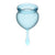 Satisfyer - Feel Good Menstrual Cup Set (Light Blue) Menstrual Cup 4061504002095 CherryAffairs