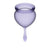 Satisfyer - Feel Good Menstrual Cup Set (Liliac) Menstrual Cup 4061504002101 CherryAffairs