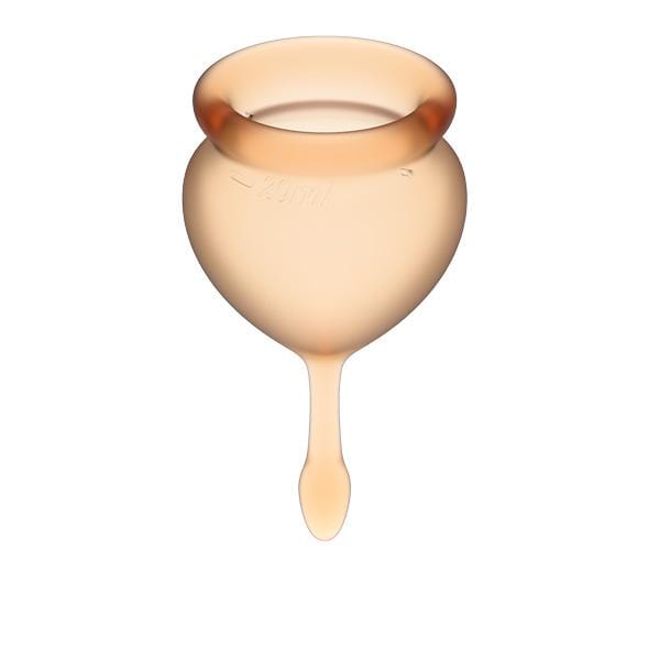 Satisfyer - Feel Good Menstrual Cup Set (Orange) Menstrual Cup 277011601 CherryAffairs
