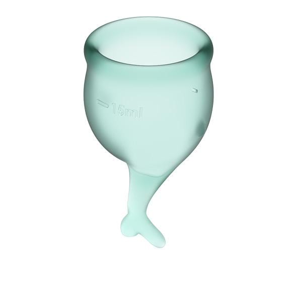 Satisfyer - Feel Secure Menstrual Cup Set (Dark Green) Menstrual Cup 277013965 CherryAffairs