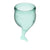 Satisfyer - Feel Secure Menstrual Cup Set (Dark Green) Menstrual Cup 277013965 CherryAffairs